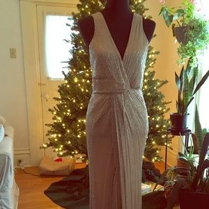 Parker Black Label Beaded Gown